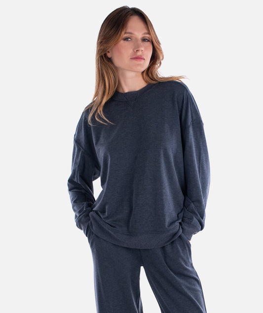 Rosewood Crewneck Sweatshirt - Navy