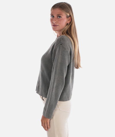 Sundrenched Crewneck Sweater - Olive