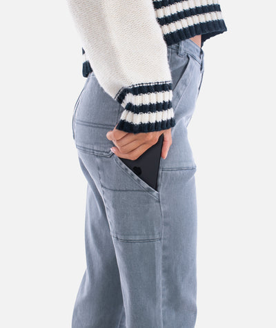 Venice Utility Pant - Blue