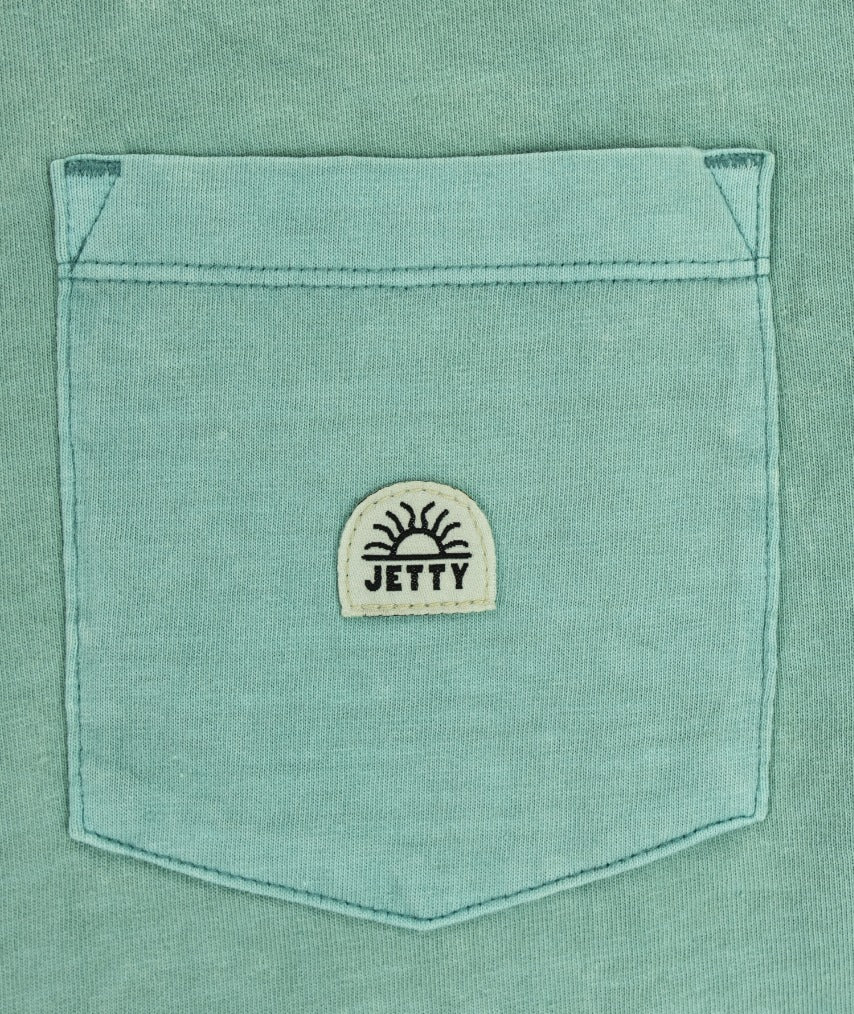 Tanker Heavyweight Tee - Mint - Jetty