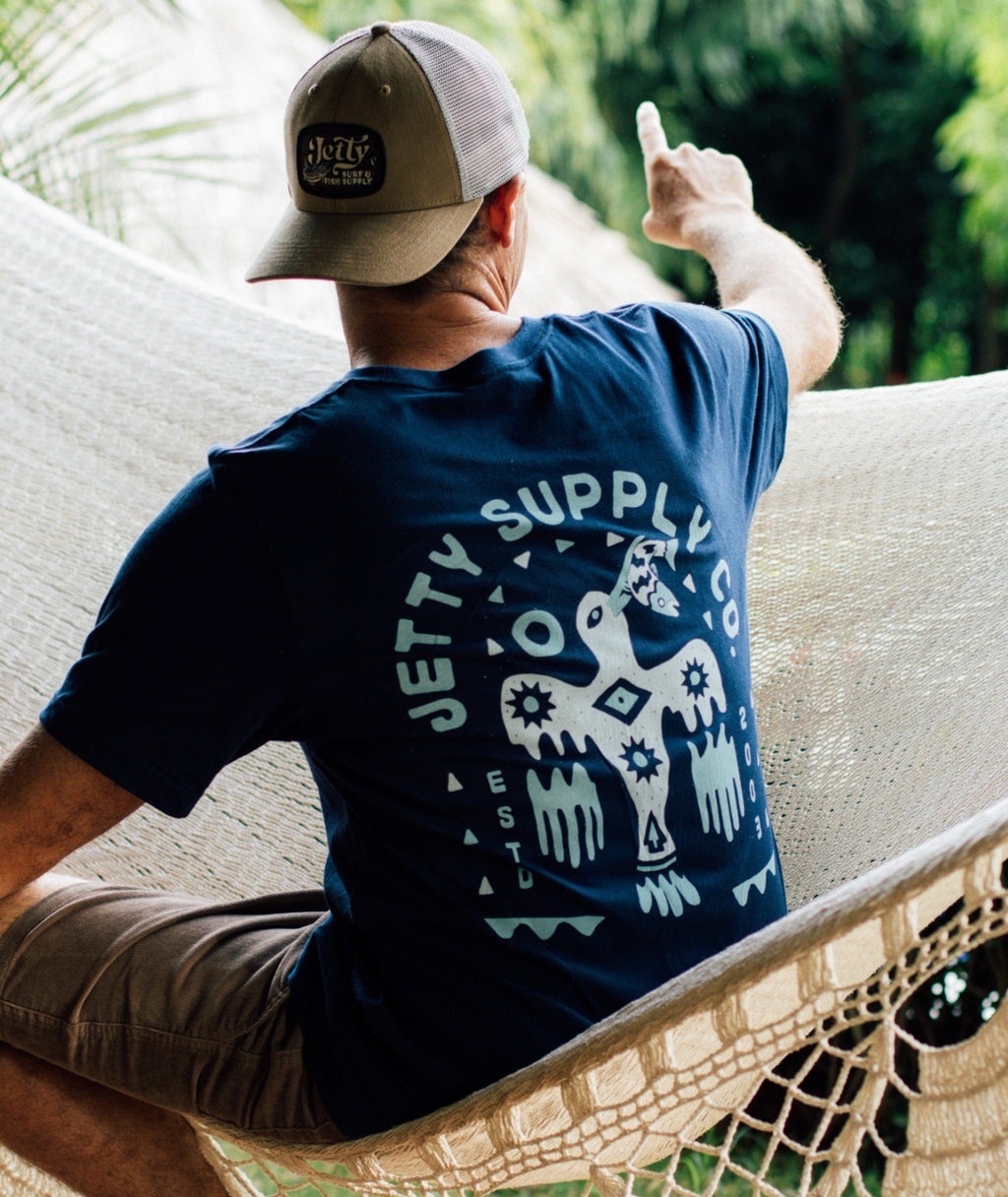 Seabird Tee - Navy - Jetty