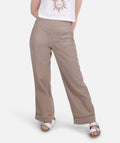 Montauk Jacquard Pant - Brown - Jetty