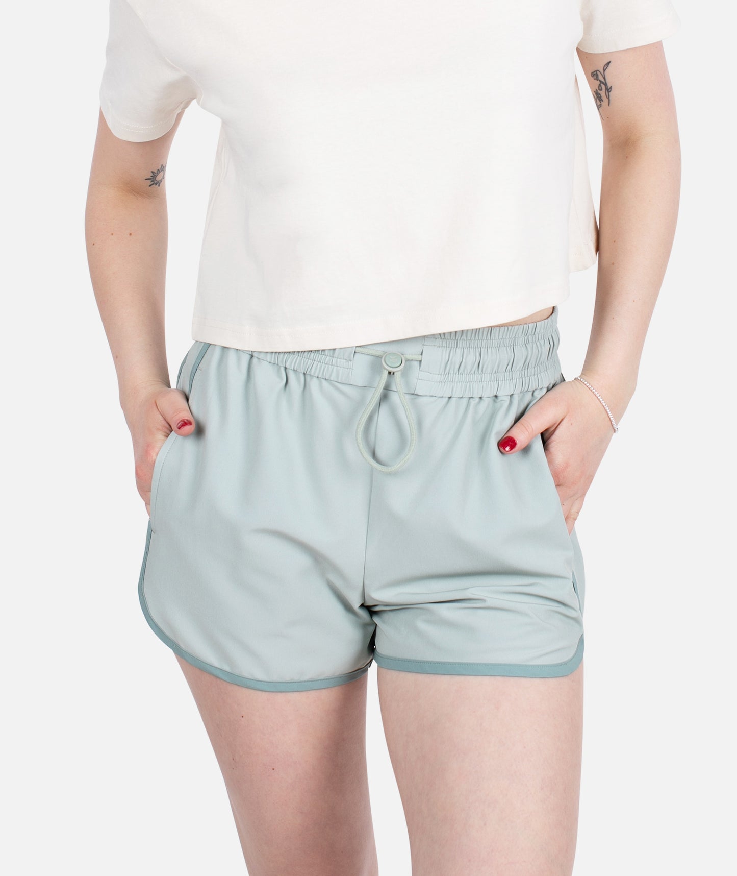 Ventnor Active Shorts - Sage Green