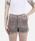 Wale Corduroy Short - Brown - Jetty