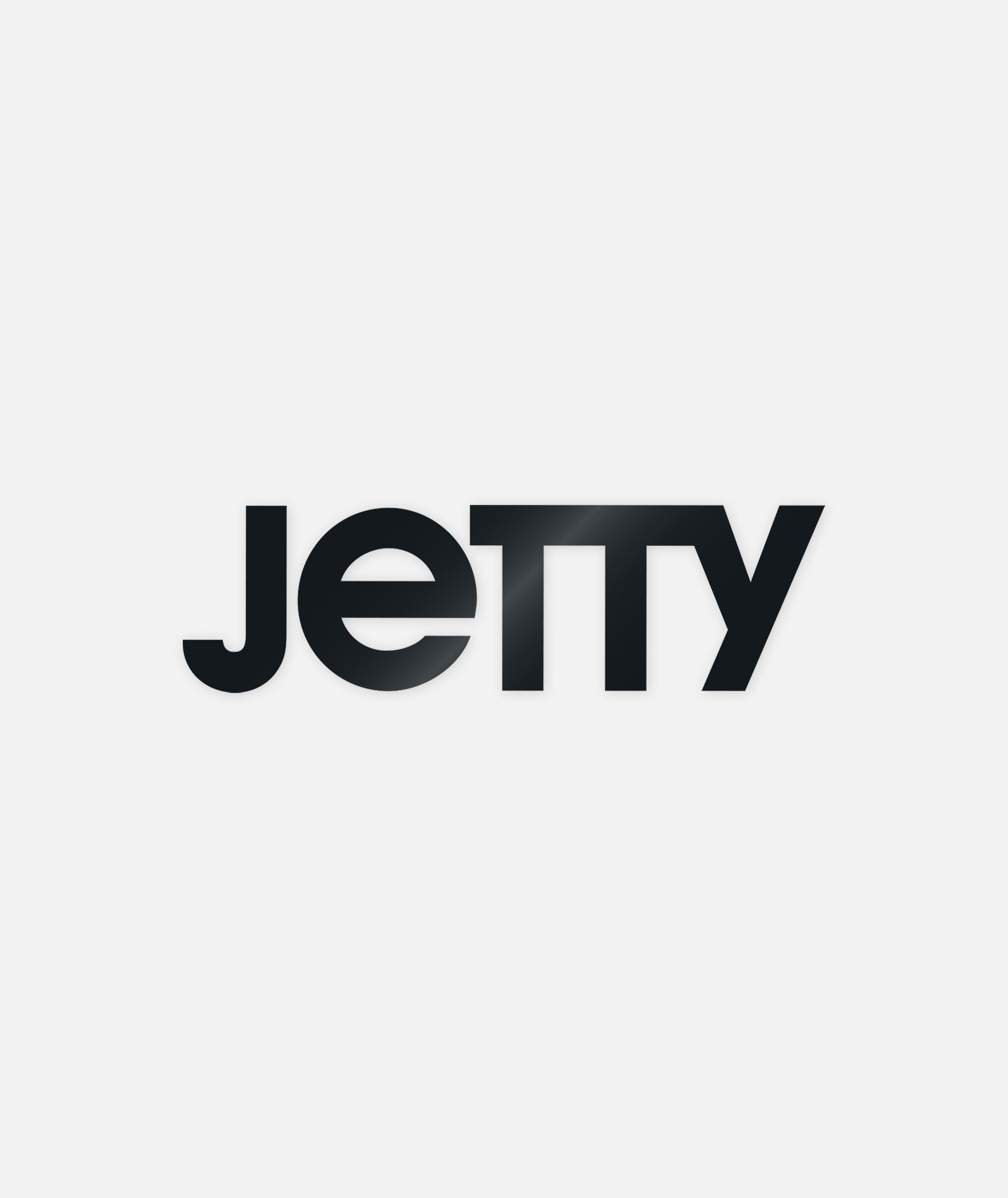 Vinyl Sticker - Black - Jetty