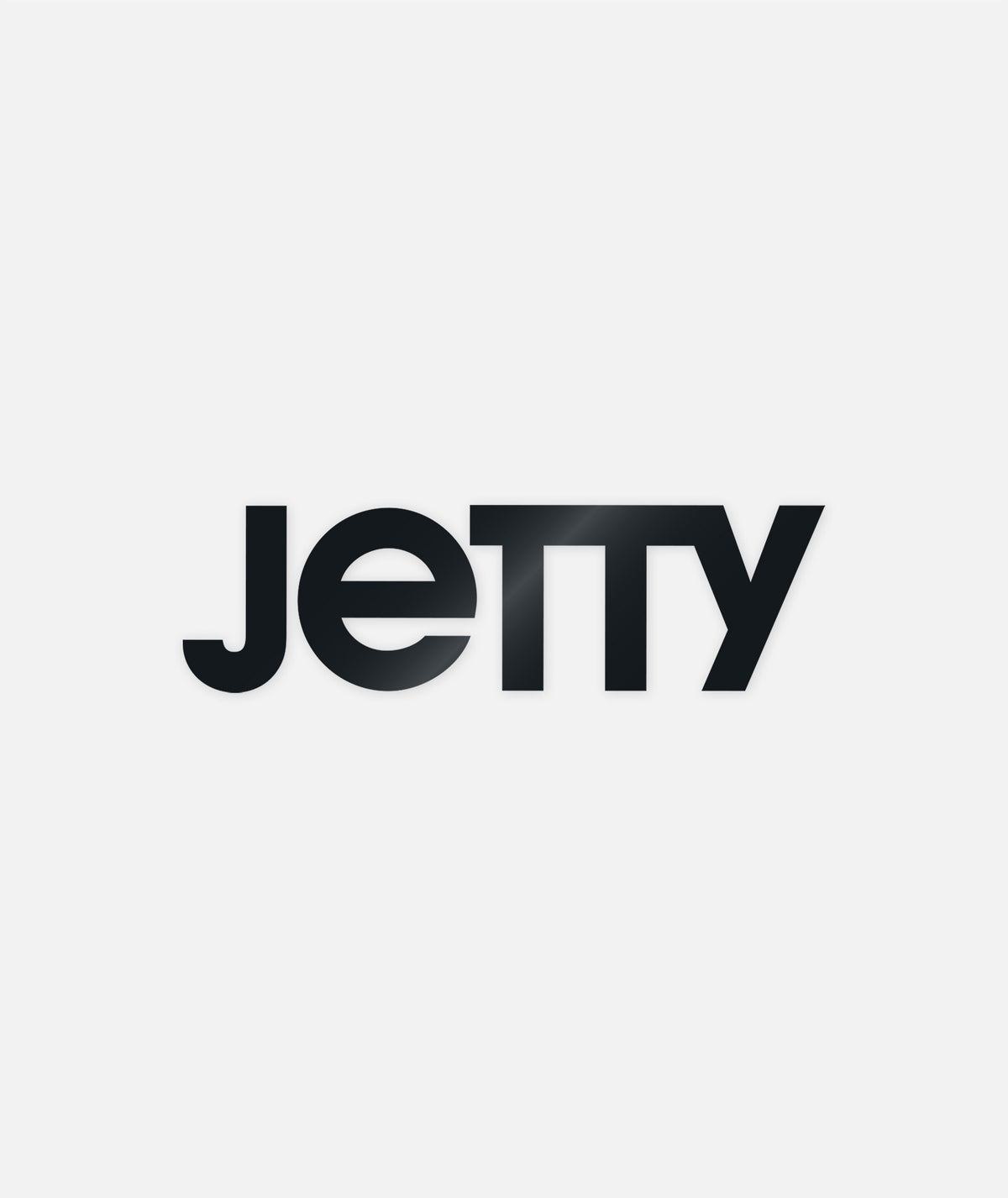 Vinyl Sticker - Black - Jetty