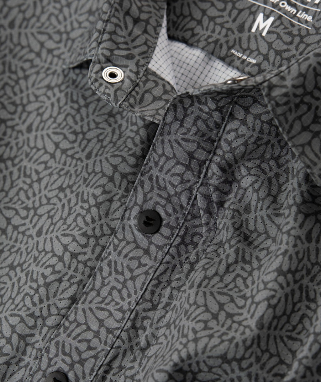 Sandspit Tech Shirt - Charcoal - Jetty