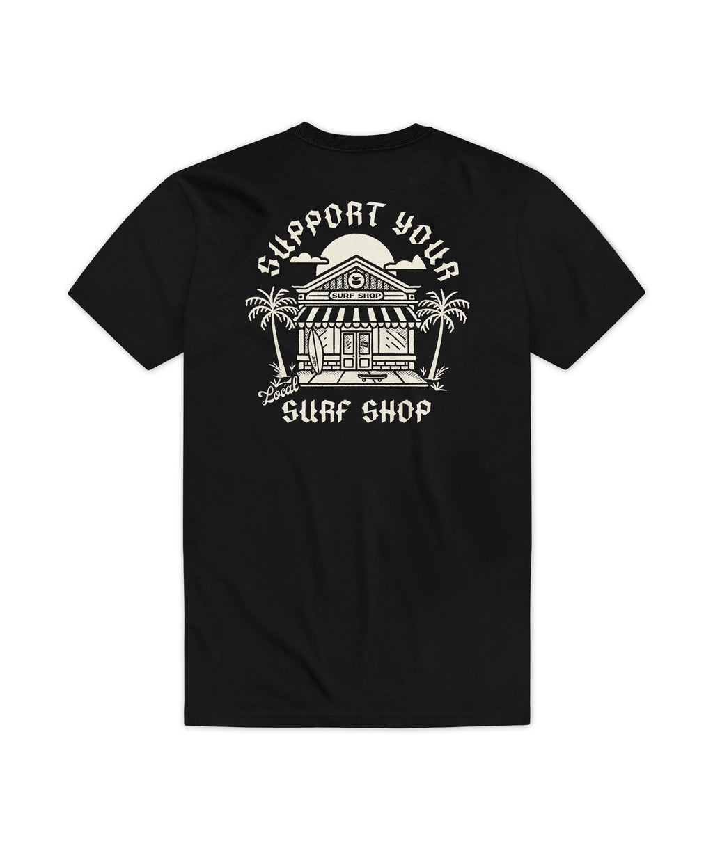Surf Shop Day Tee - Black