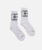 Disco Floral Socks - White - Jetty