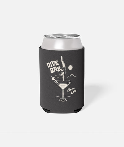 Dive Bar Can Coolie - Black