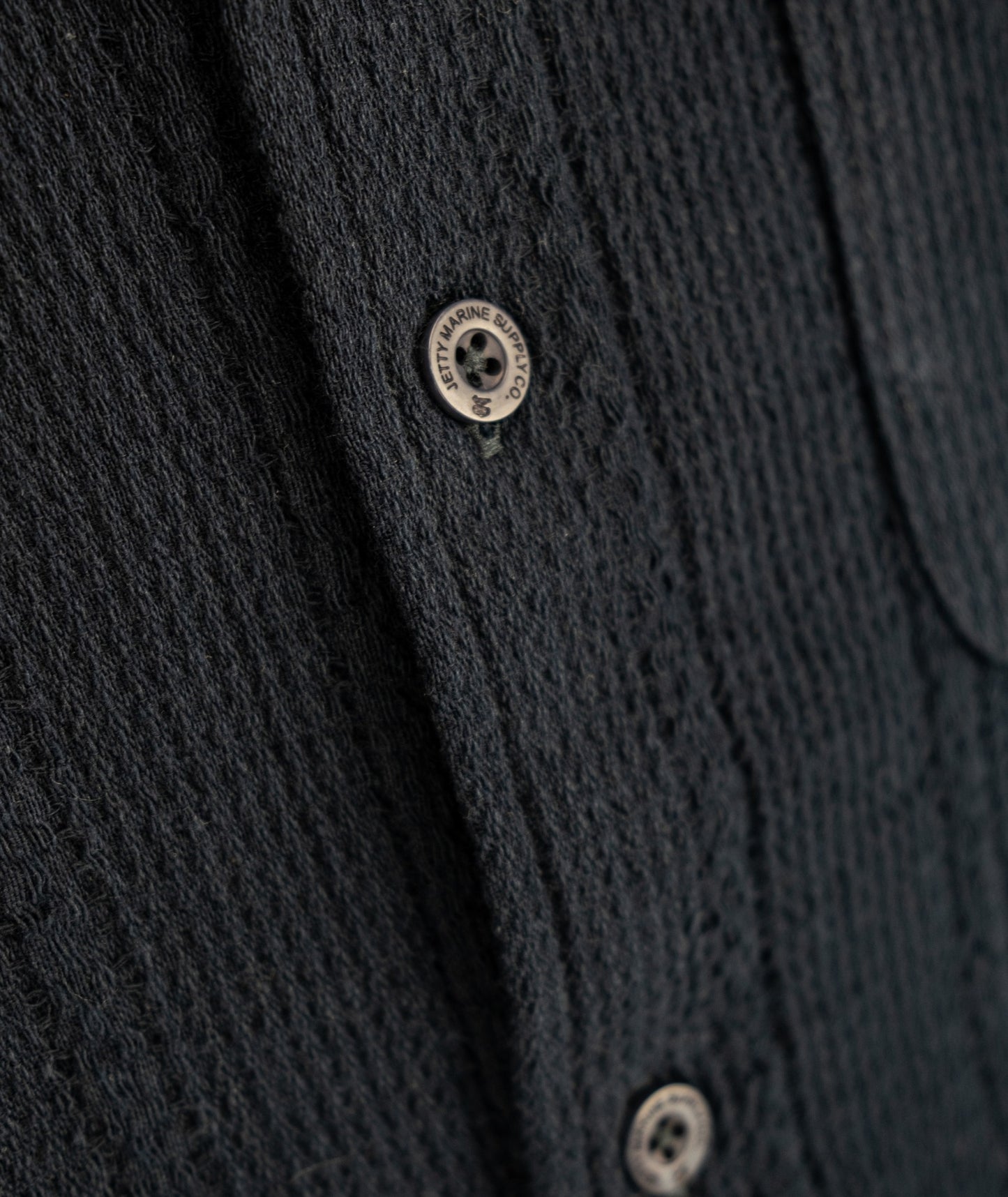 Breeze Jacquard Shirt - Navy