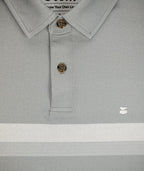 Bunker Polo Shirt - Light Grey - Jetty