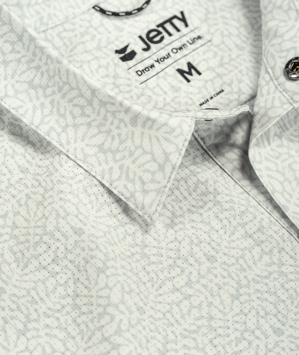 Sandspit Tech Shirt - Light Grey