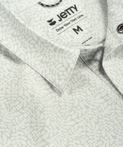 Sandspit Tech Shirt - Light Grey