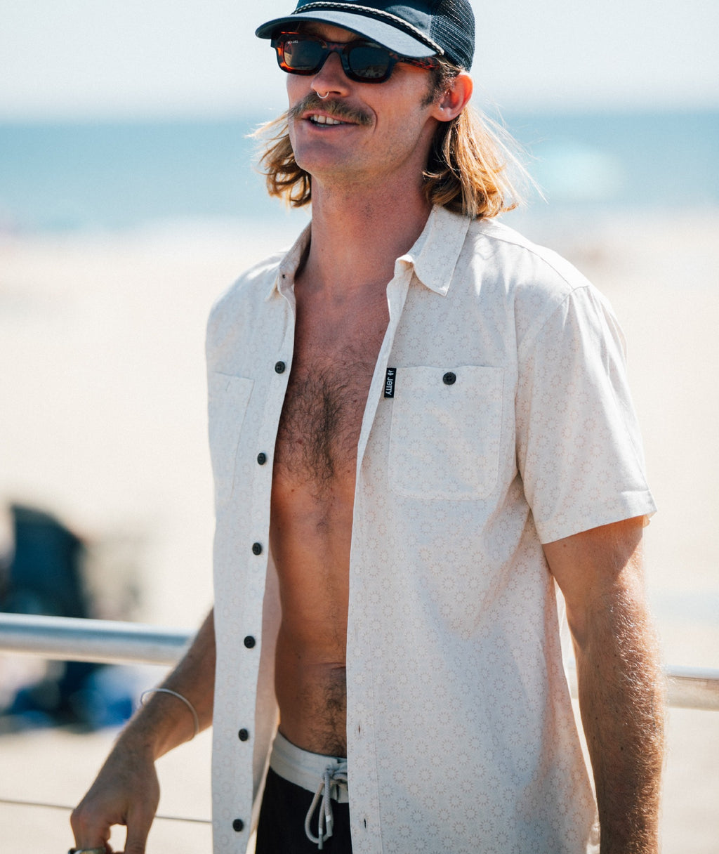 Seabrite Shirt - Cream - Jetty