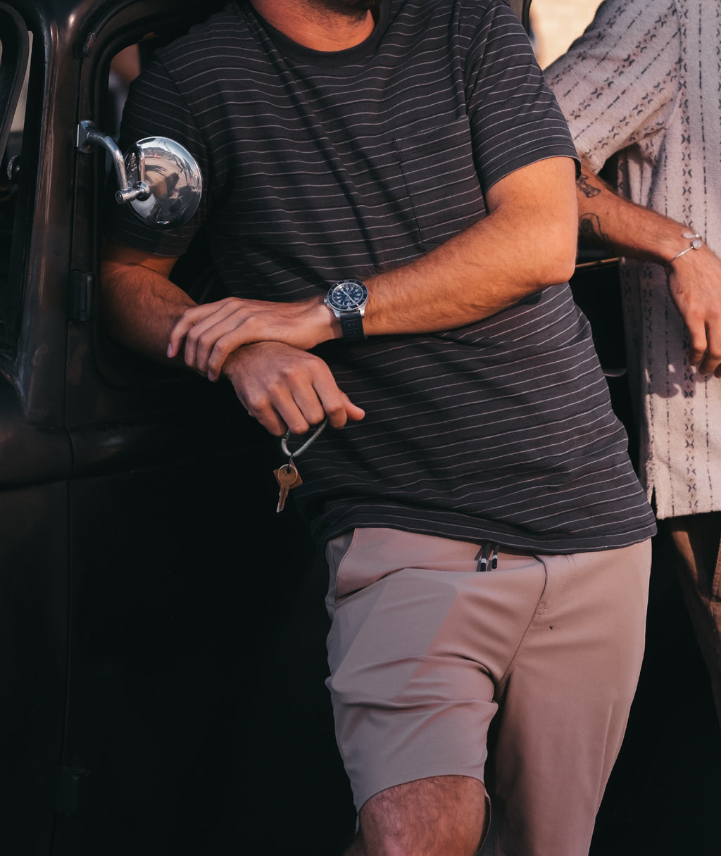 Pehala Slub Premium Tee - Black