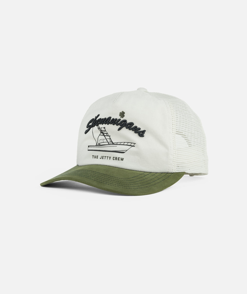 Boat Crew Hat - White - Jetty