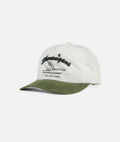 Boat Crew Hat - White - Jetty