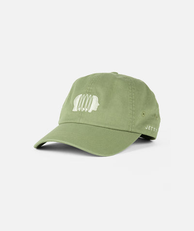 Echoes Dad Hat - Olive - Jetty