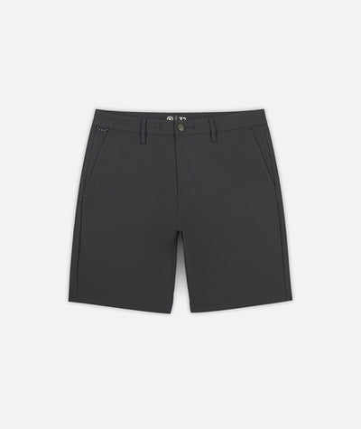 Acadia Versatility Shorts - Black Sand - Jetty