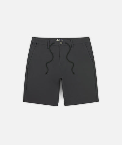 Acadia Versatility Shorts - Black Sand - Jetty