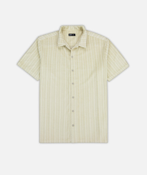Asbury Knit Button Down - Light Tan - Jetty