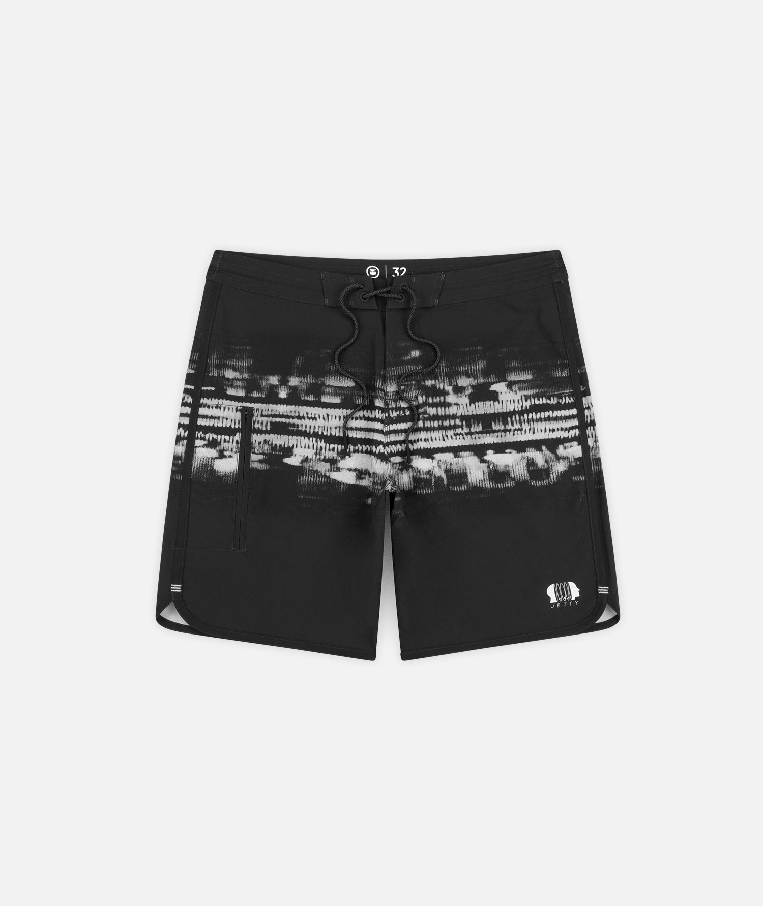 Atlantic Boardshort - Deep Black
