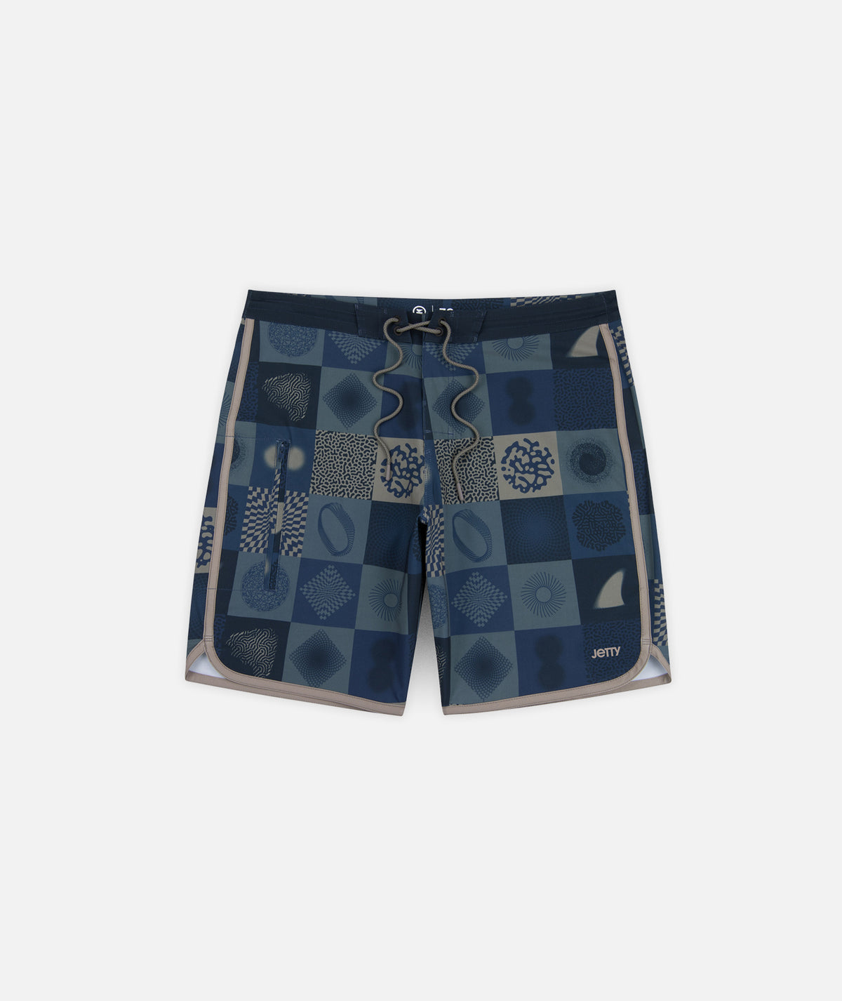 Atlantic Boardshort - Indigo Blue - Jetty