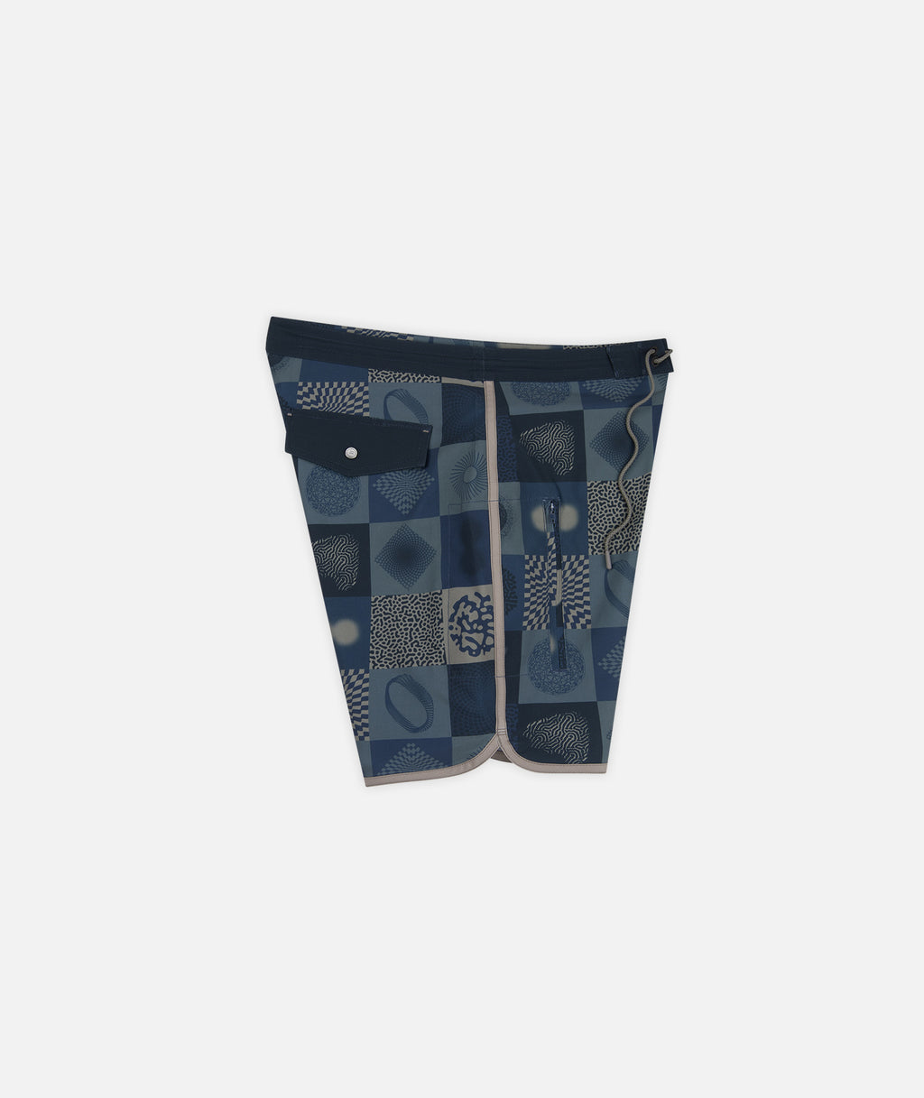 Atlantic Boardshort - Indigo Blue - Jetty