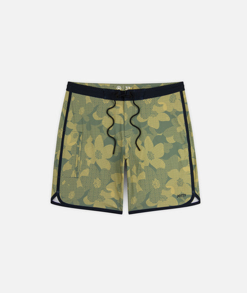 Atlantic Boardshort - Teal Mustard - Jetty