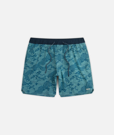 Bayside Volley Short - Teal - Jetty