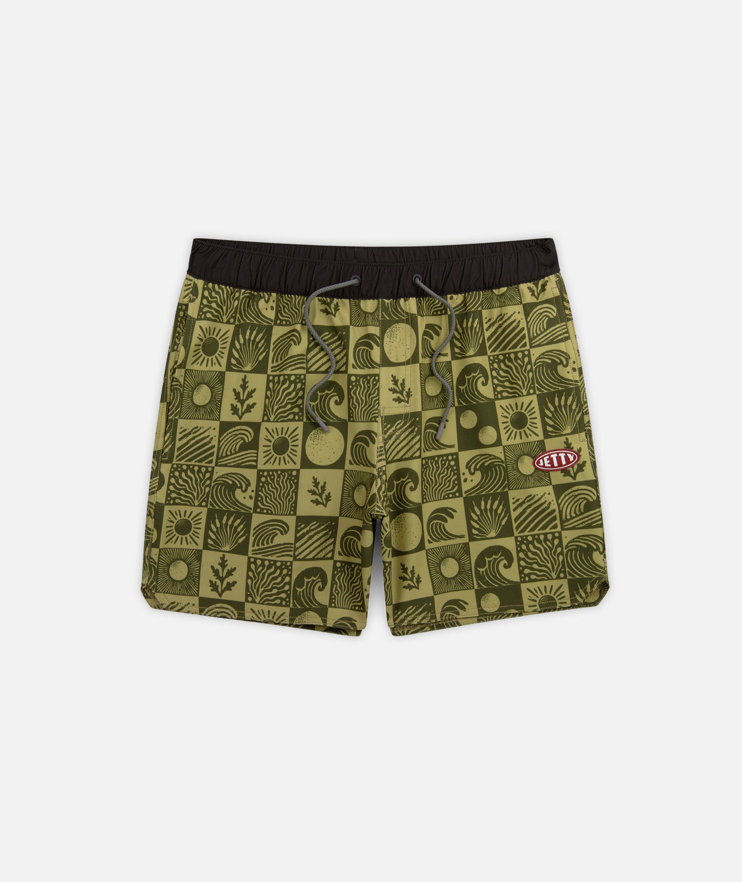 Bayside Volley Short - Olive - Jetty