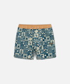Bayside Volley Short - Oyster Blue - Jetty