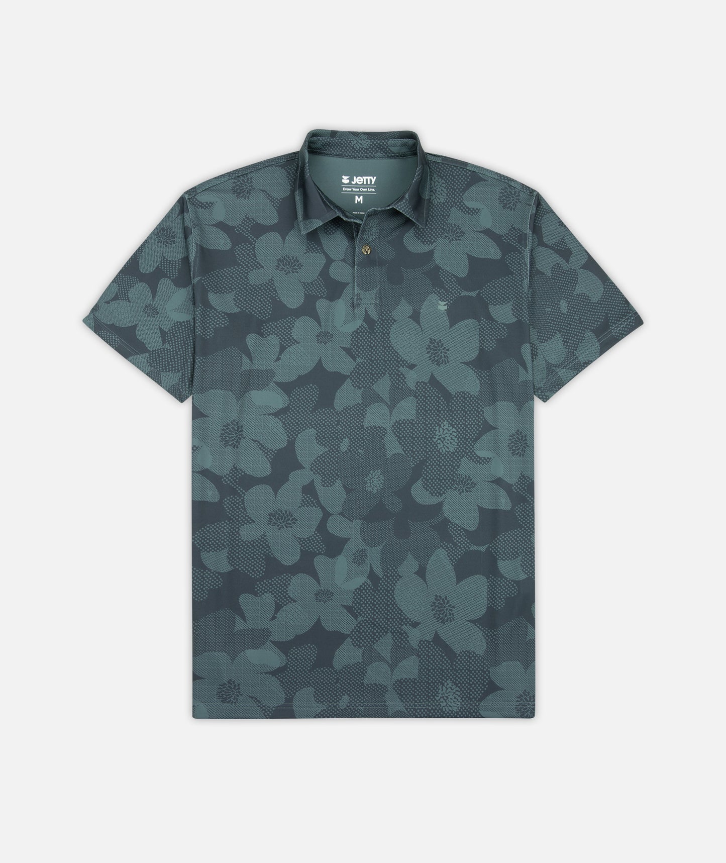 Bunker Polo Shirt - Atlantic - Jetty