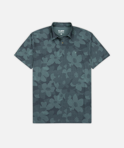 Bunker Polo Shirt - Atlantic - Jetty