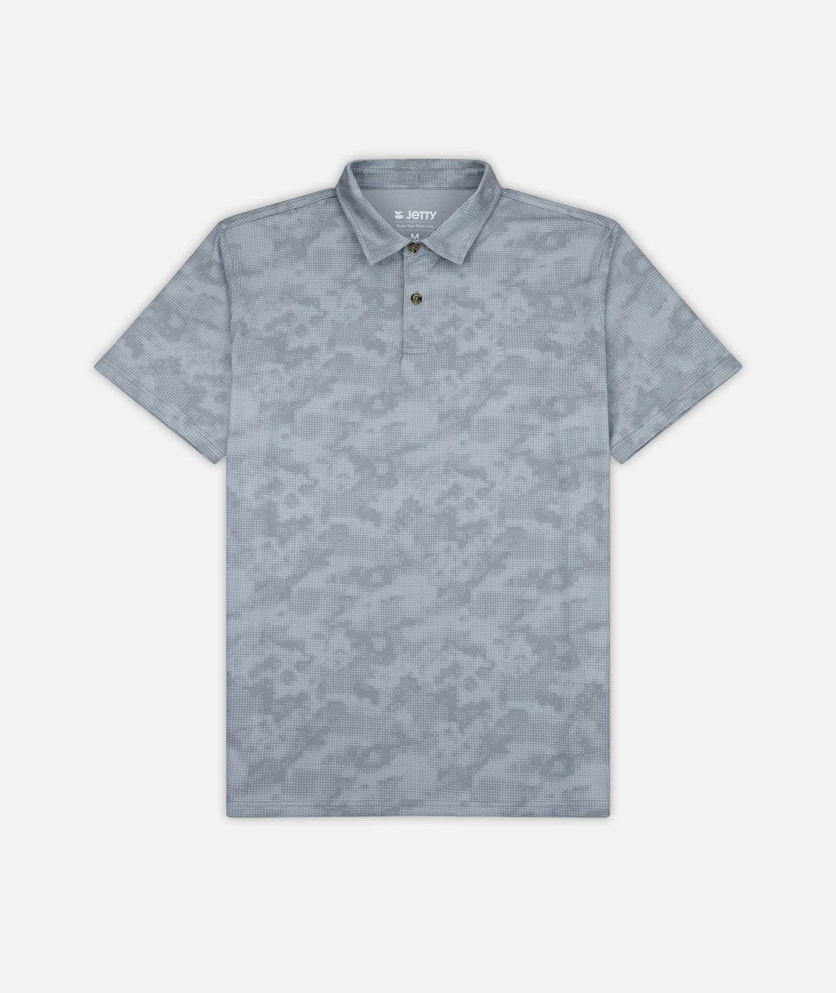 Bunker Polo Shirt - Grey - Jetty