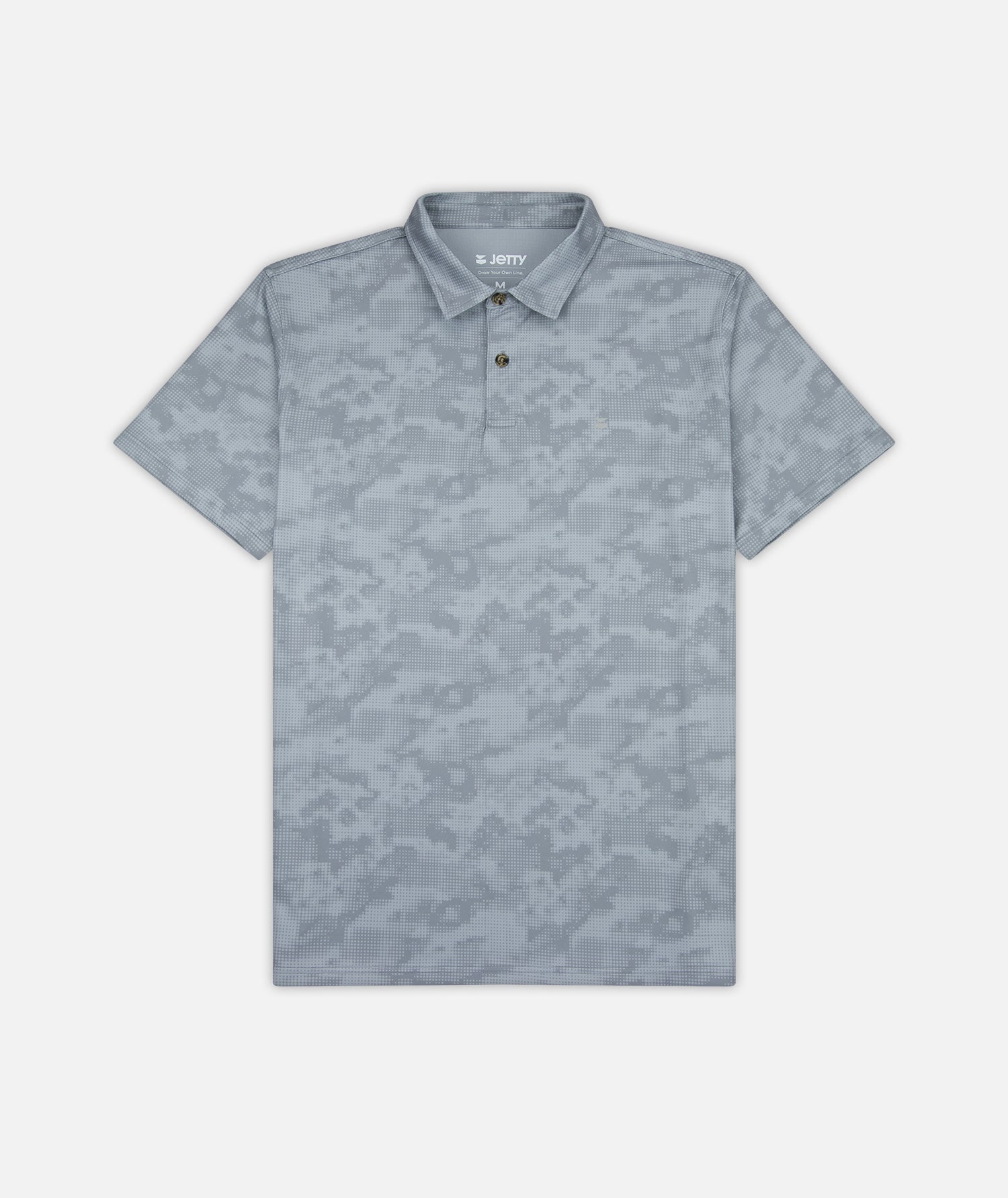 Bunker Polo Shirt - Grey - Jetty