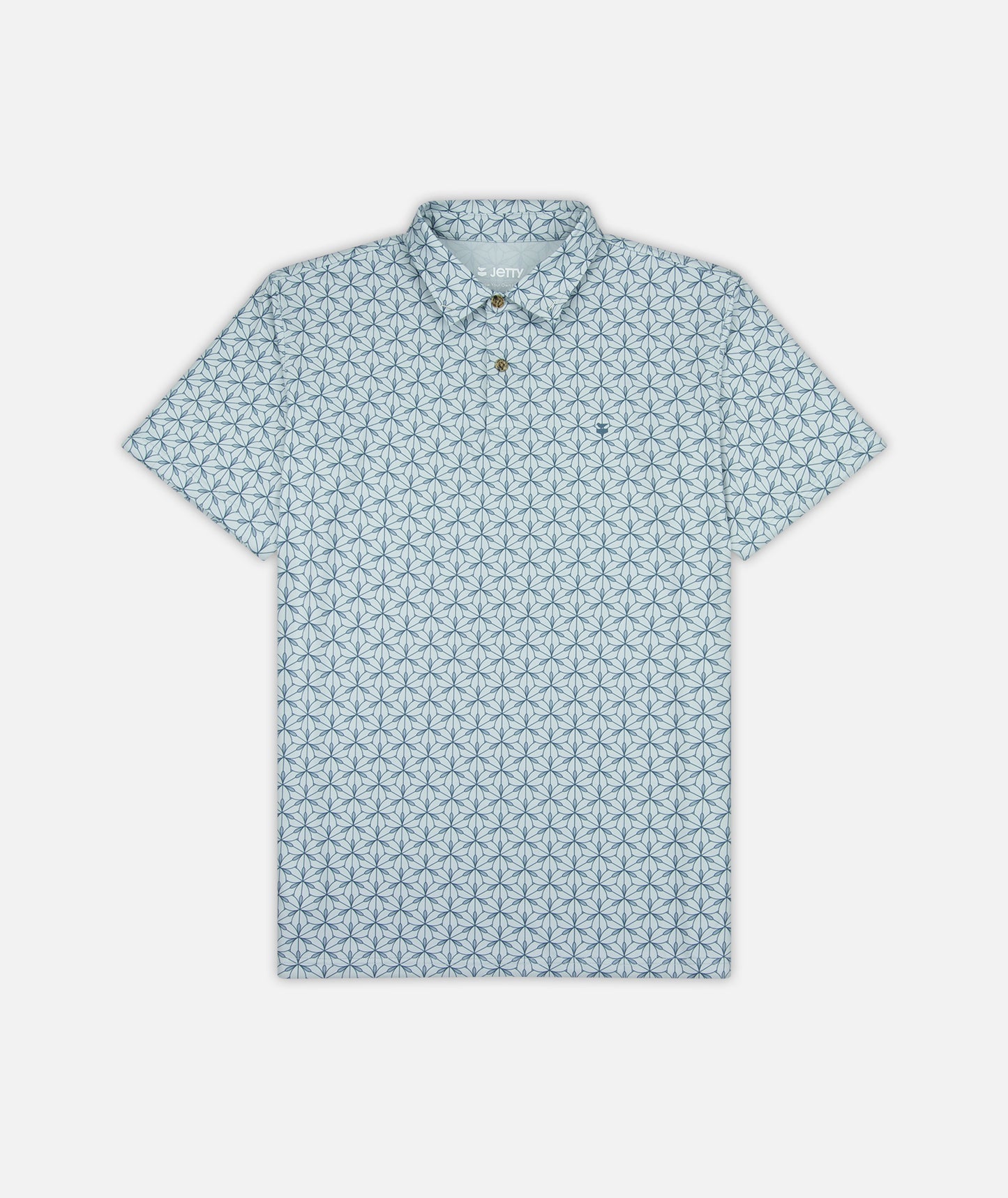 Bunker Polo Shirt - Light Blue - Jetty