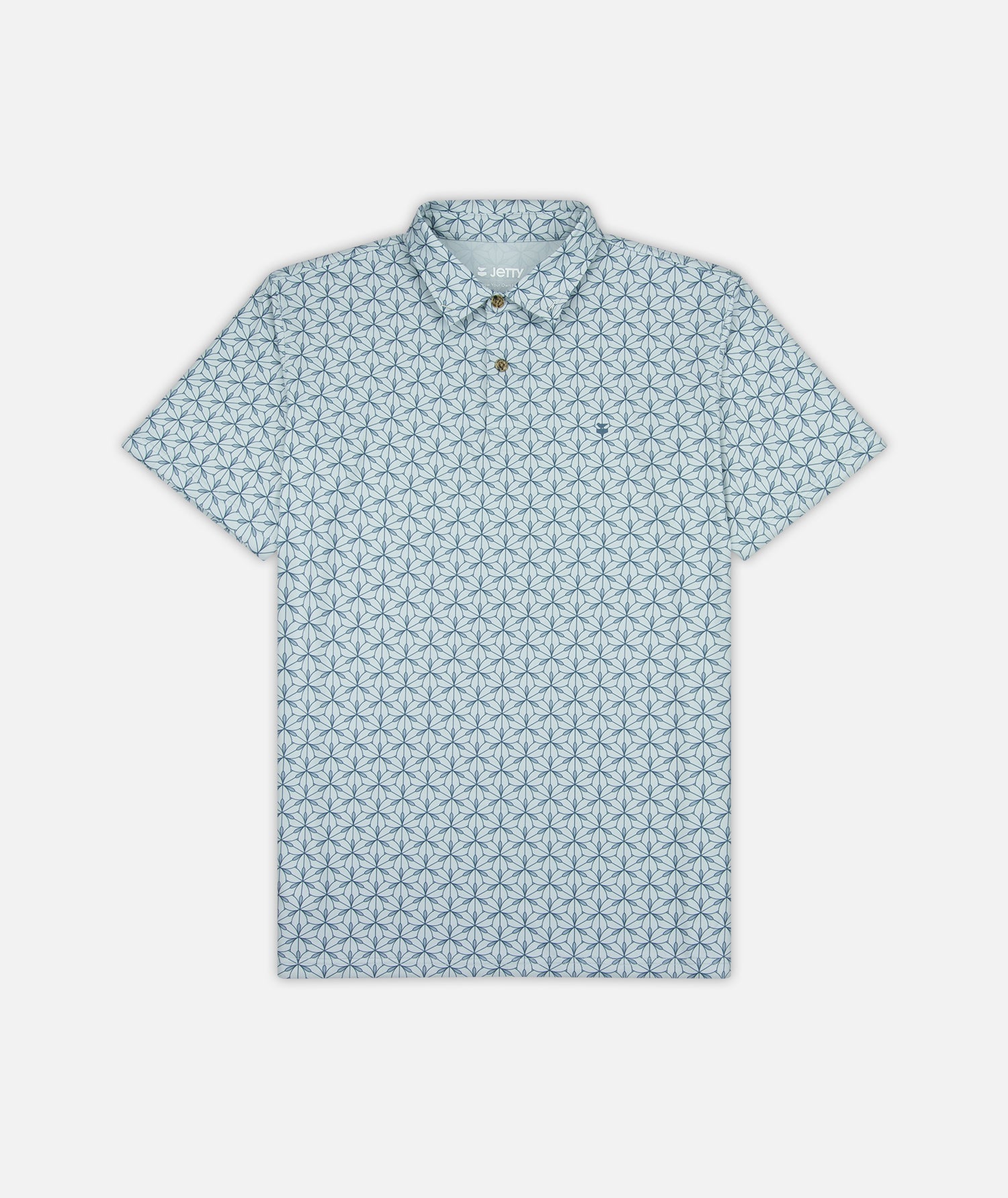 Bunker Polo Shirt - Light Blue - Jetty