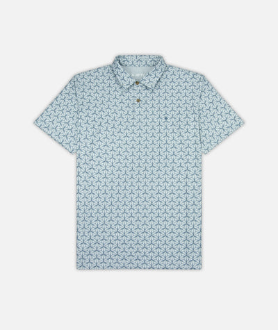 Bunker Polo Shirt - Light Blue - Jetty