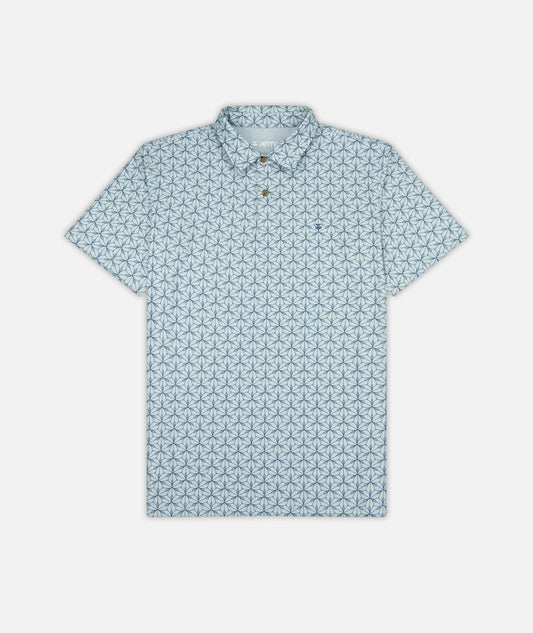 Bunker Polo Shirt - Light Blue - Jetty