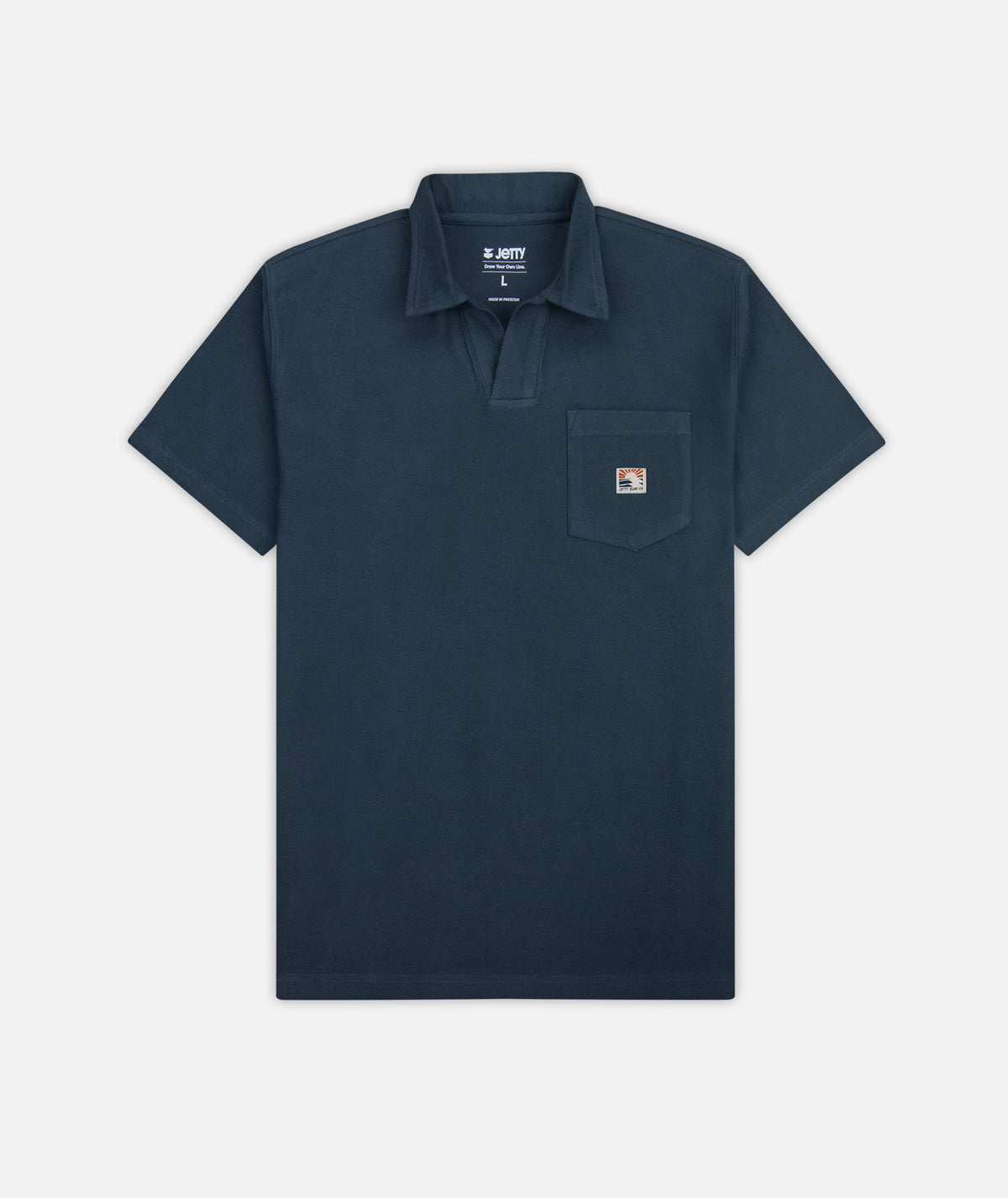 Cruise Terry Polo - Navy Blue - Jetty