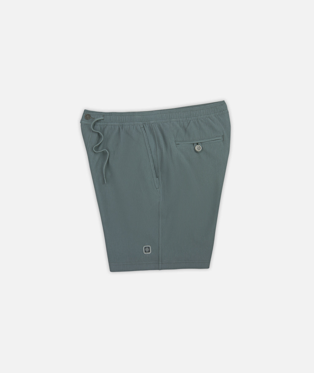 Fairview Corduroy Walkshort - Agave - Jetty