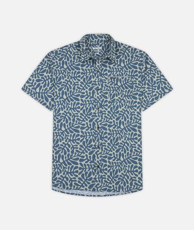 Garwood Woven - Blue - Jetty
