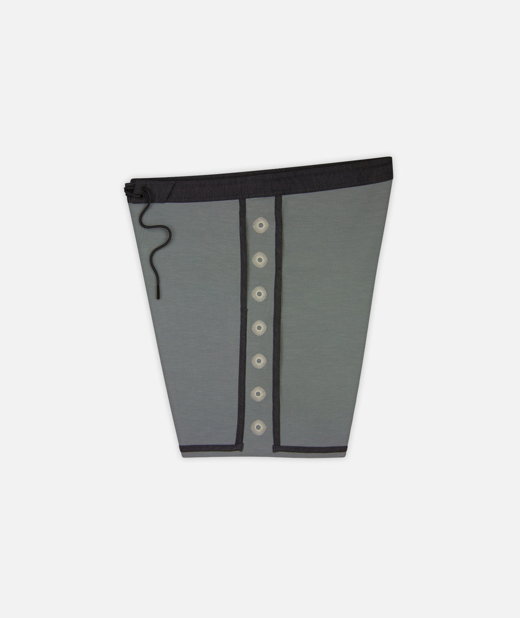 Hudson Hybrid Boardshort - Agave - Jetty
