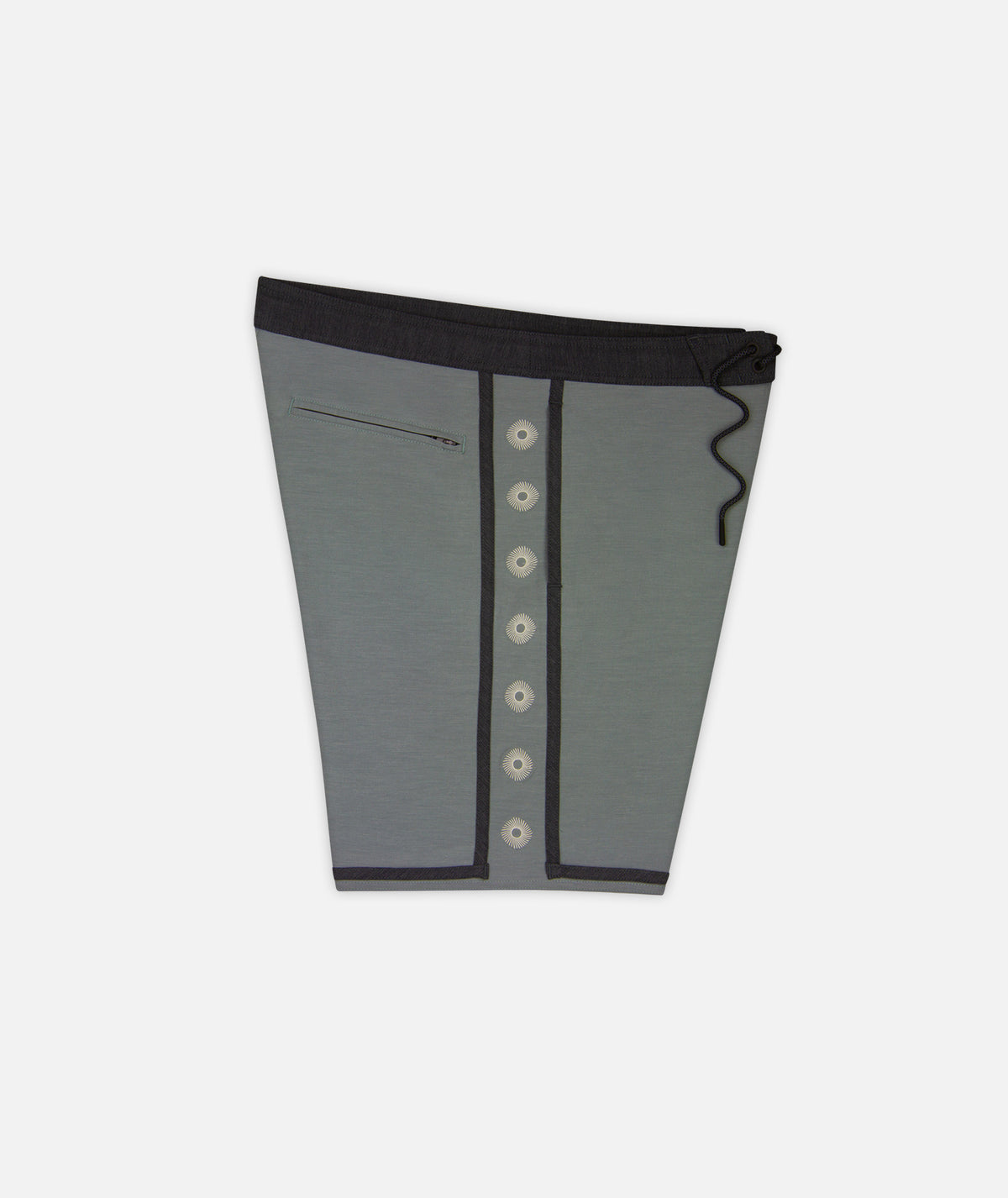 Hudson Hybrid Boardshort - Agave - Jetty