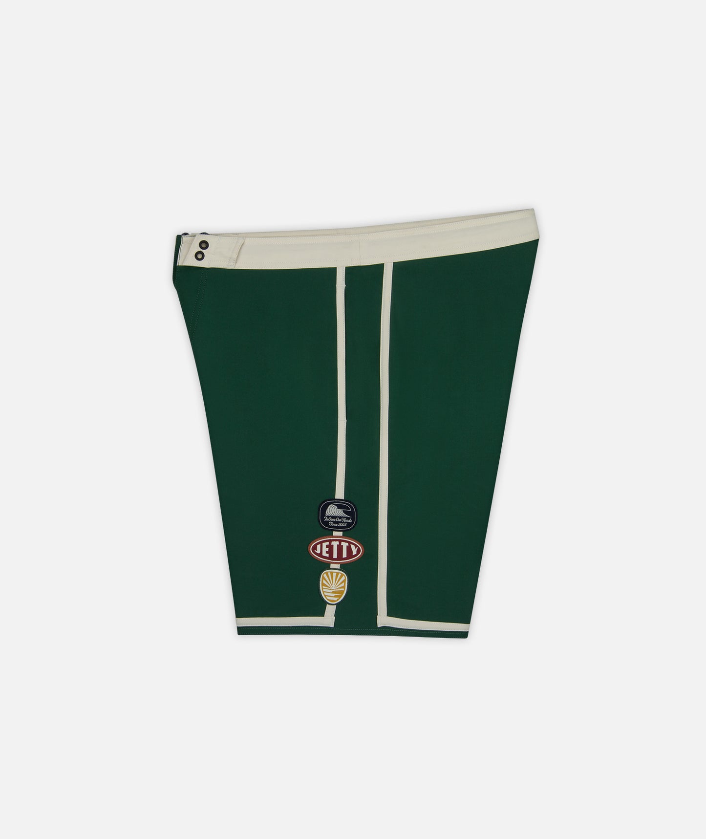 Hudson Hybrid Boardshort - Green - Jetty