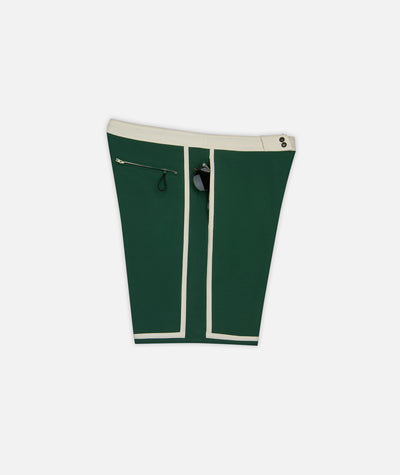 Hudson Hybrid Boardshort - Green - Jetty