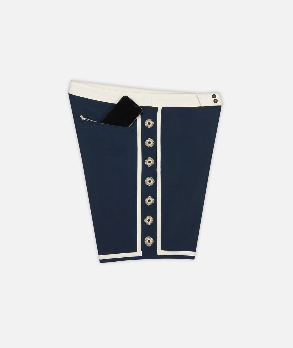 Hudson Hybrid Boardshort - Navy - Jetty