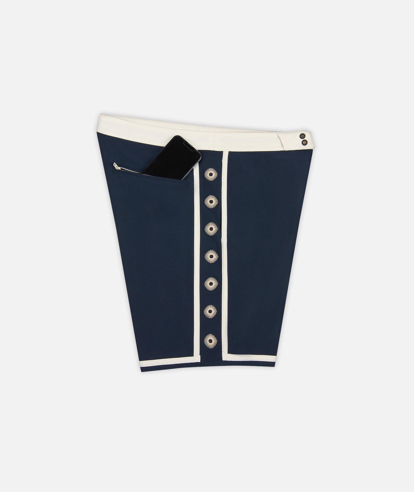 Hudson Hybrid Boardshort - Navy - Jetty